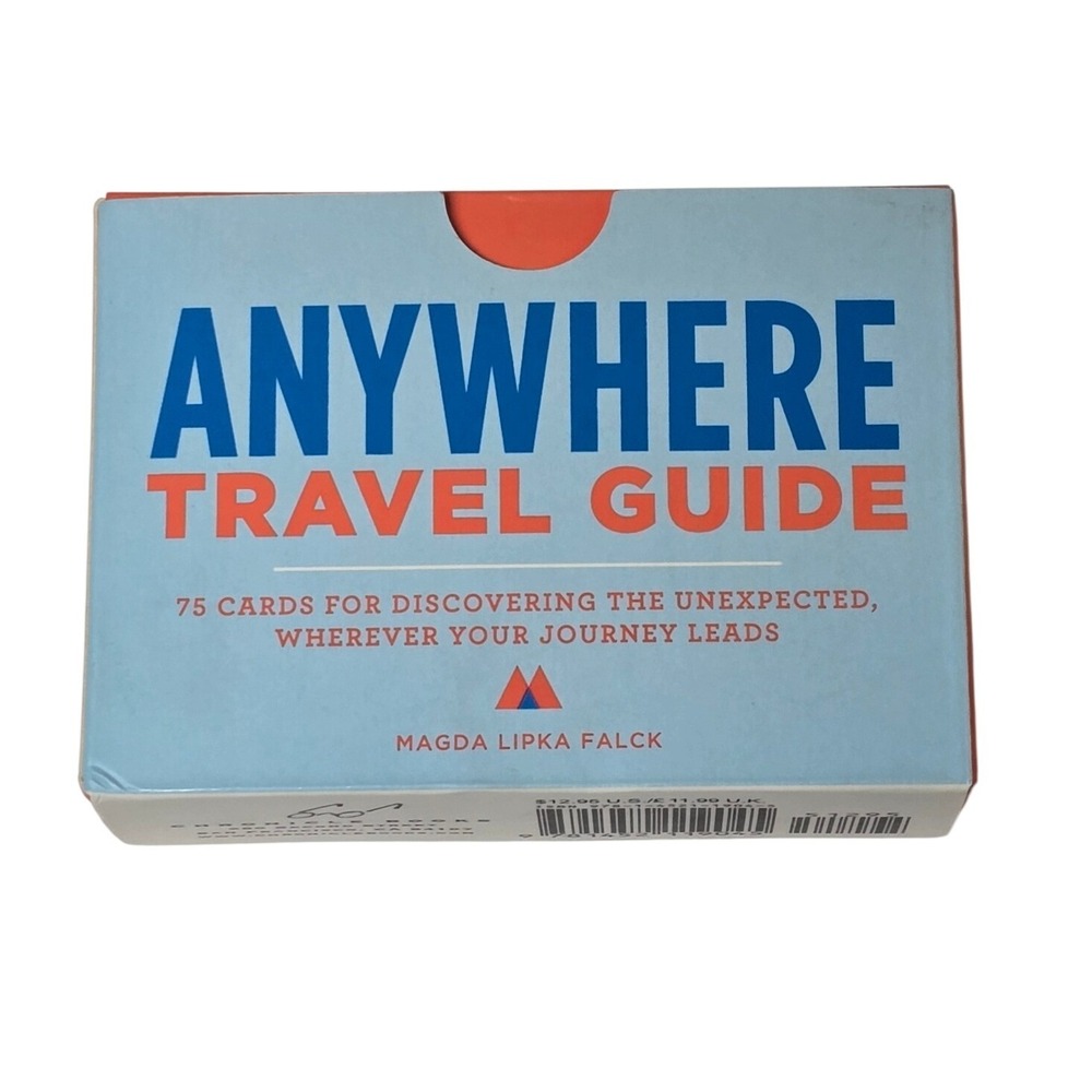 Anywhere Travel Guide 75 Prompt Cards Magda Lipka Falck Chronicle Books Travel